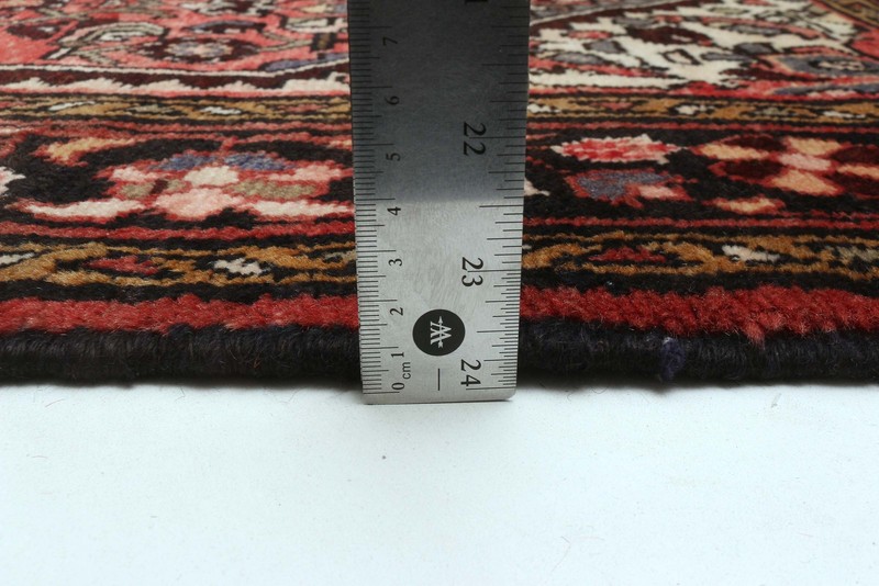 3'8" x 9'10" Vintage Hand-knotted Runner Rug Traditional Oriental Wool Carpet gallery