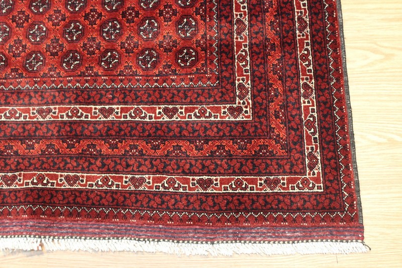 FINE QUALITY AFGHAN MOORI GUL RUG 5' X 7' Made out of Natural Wool Tribal 5x7 ft gallery