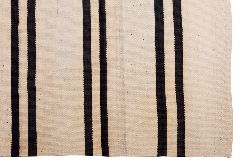 Vintage Minimal Kilim Rug,Striped Kilim Rug,Turkish Kilim Rug, 4'8 x 6'11 ft gallery