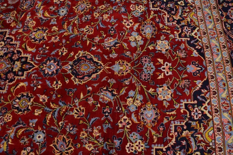 Handmade Traditional Vintage Wool Oriental Rug Carpet Living Room Decor 10X14 ft gallery