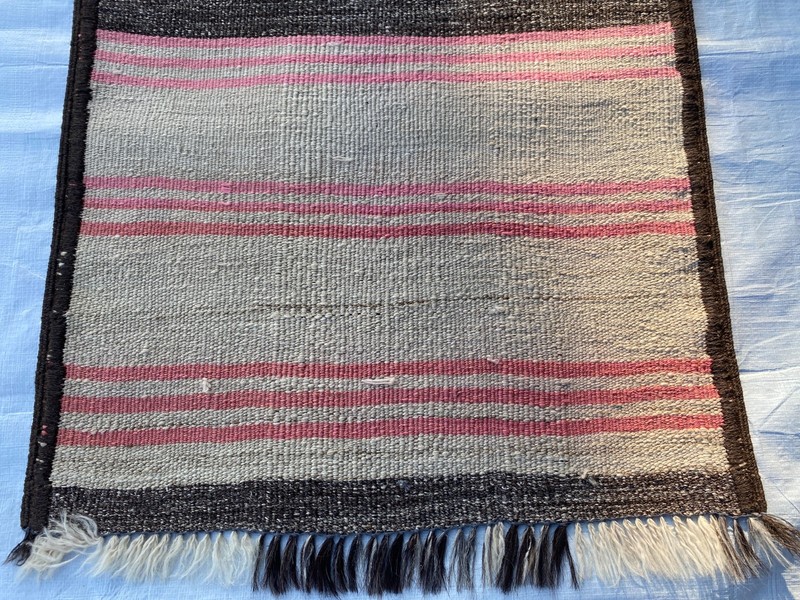 2x11 ft Afghan Handwoven Turkmen Runner Tribal Antique Hallway Wool Area Kilim gallery