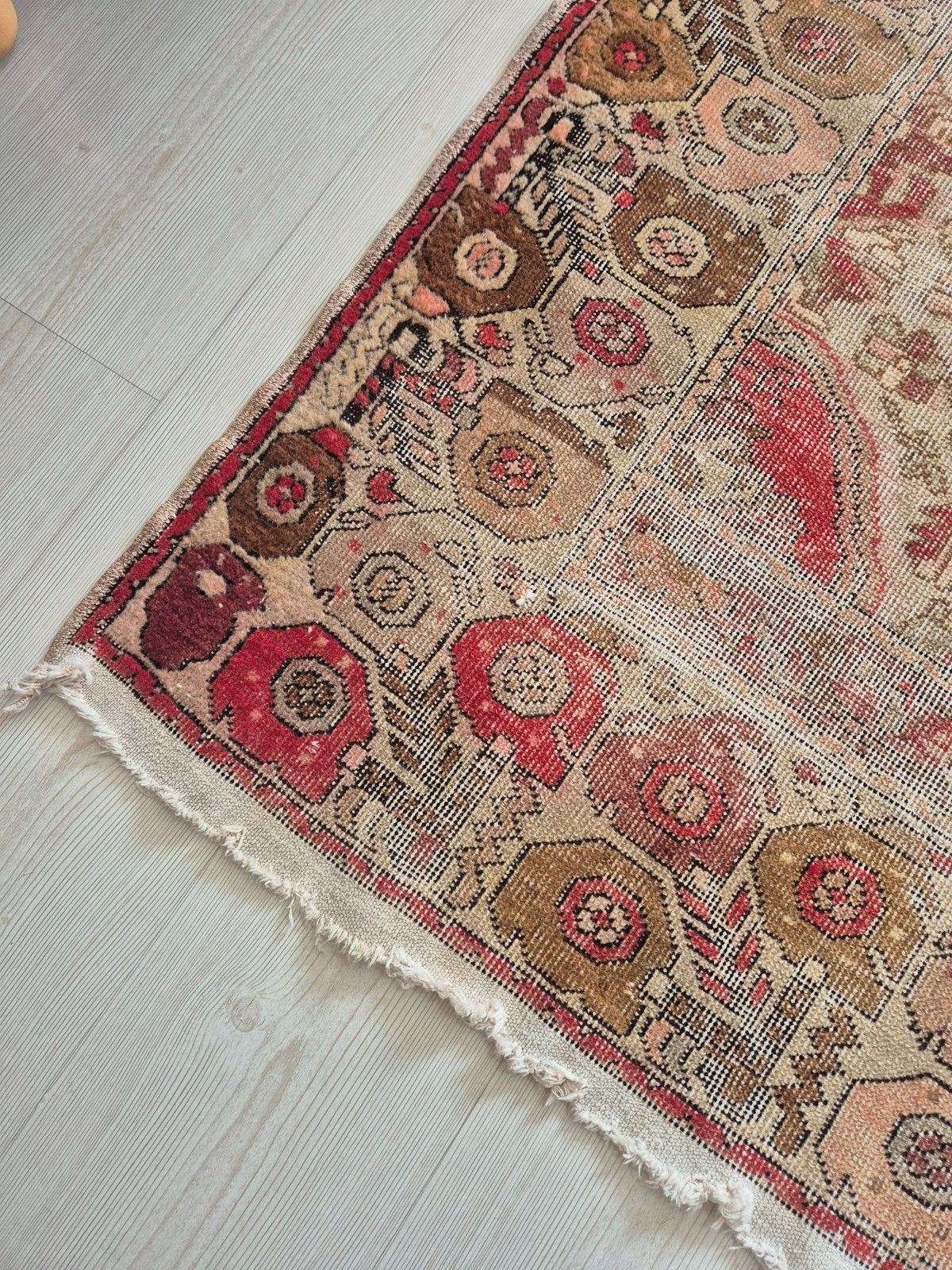 Antique Rug, Anatolian Carper, Fragment, Mucur Rug, Hand Woven, Handmade gallery