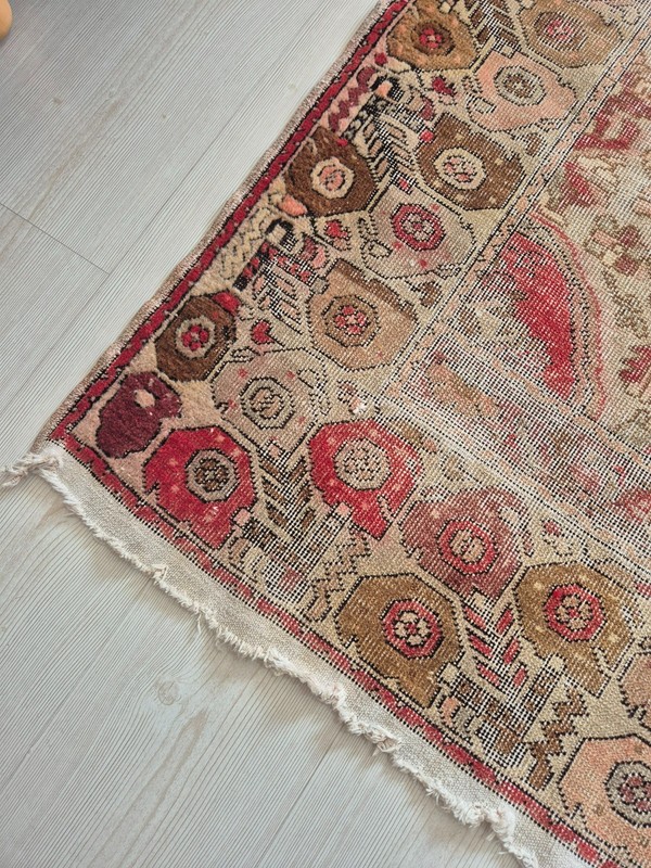 Antique Rug, Anatolian Carper, Fragment, Mucur Rug, Hand Woven, Handmade gallery