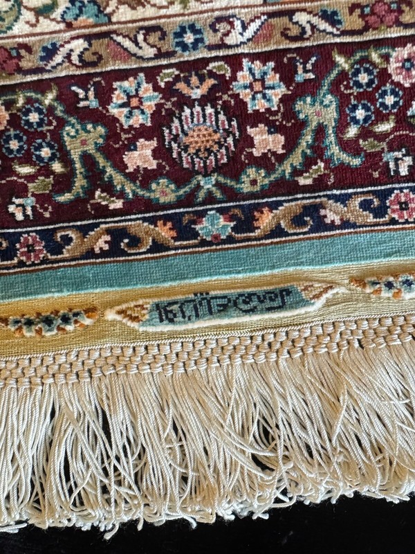 Designer Oriental rug wall hanging Picture Silk gallery
