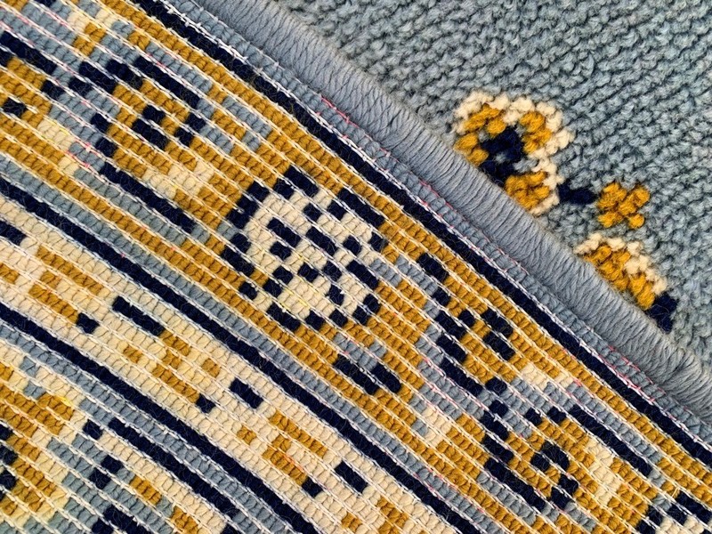 Vintage Mid-Century Scandinavian: Long-Pile Rya Shags, Traditional Rug (3x4 ft.) gallery