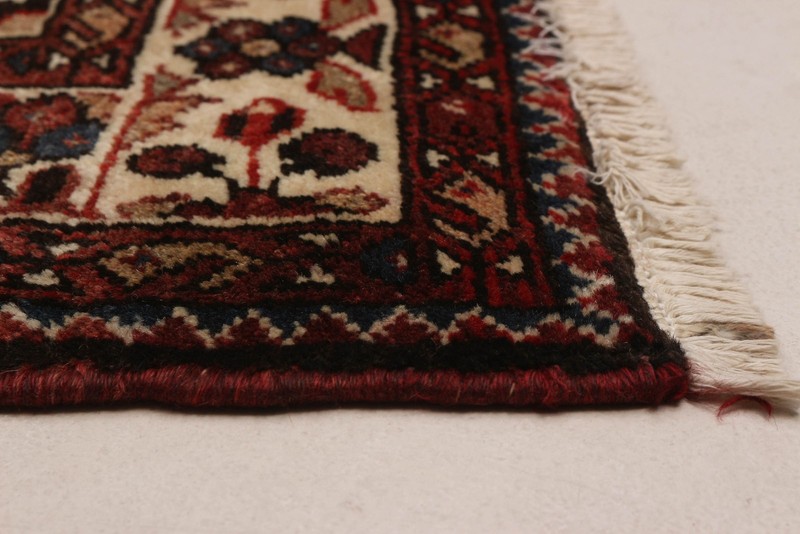 Vintage Hand-knotted Runner Rug 3'8" x 13'0" Traditional Oriental Wool Carpet gallery