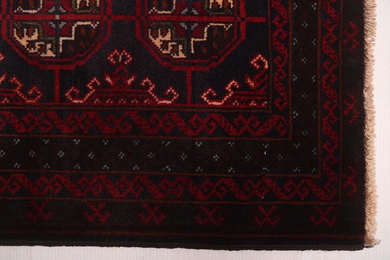 Vintage Hand-Knotted Carpet 3'5" x 5'9" Traditional Oriental Wool Area Rug gallery