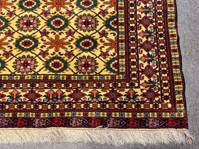 Fine Afghan Vintage Tribal Baluchi Rug 4x6 ft Hand Knotted Antique Oriental Rug gallery