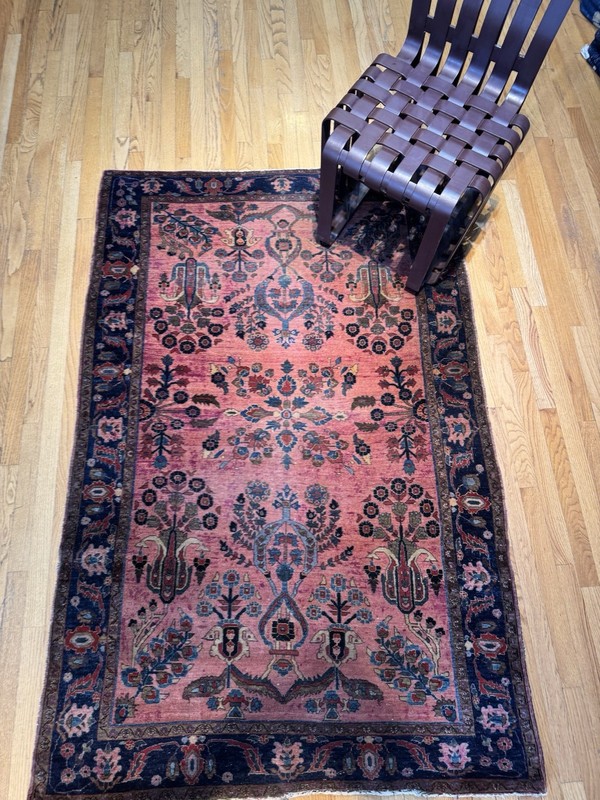 Fantastic Handmade Antique Mohajeren Sarouk Rug C.1900 Amazing Condition 6’5x4’3 gallery