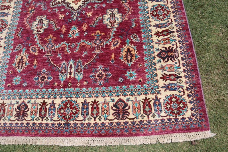 215 X 150 Gorgeous Super Fine Quality Sultani Contemporary Turkoman Carpet gallery