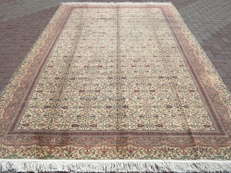 Vintage Rugs, Anatolia Wool Carpet, Floor Teppich, Handmade Large Rug 91"X139" gallery