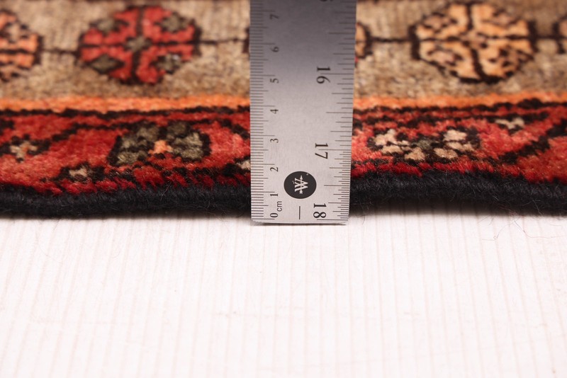 3'6" x 9'1" Vintage Hand-knotted Runner Rug Traditional Oriental Wool Carpet gallery