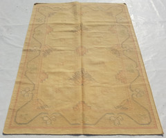 Vintage Traditional Handcrafted Turkish Kilim Rug for Home Décor 176×142 cm