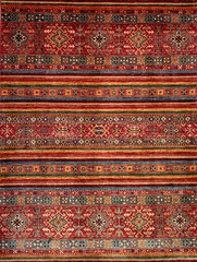 Hand-knotted Rug (Carpet) 5’1X6’7, Khorjin mint condition