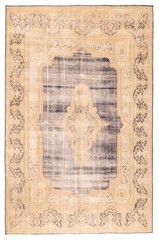 Vintage Hand-Knotted Area Rug 8’6″ x 13’1″ Traditional Oriental Wool Carpet