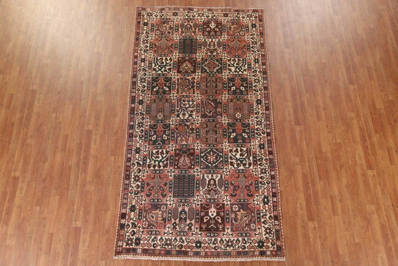 Garden Design Handmade Oriental Rug 5x10 Ft Tribal Wool Carpet Traditional Rug gallery