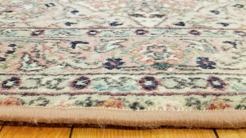 Primitive Vintage 1939-1950's Natural Dye 3'2"× 5'9" Wool Pile Bunyan Rug gallery