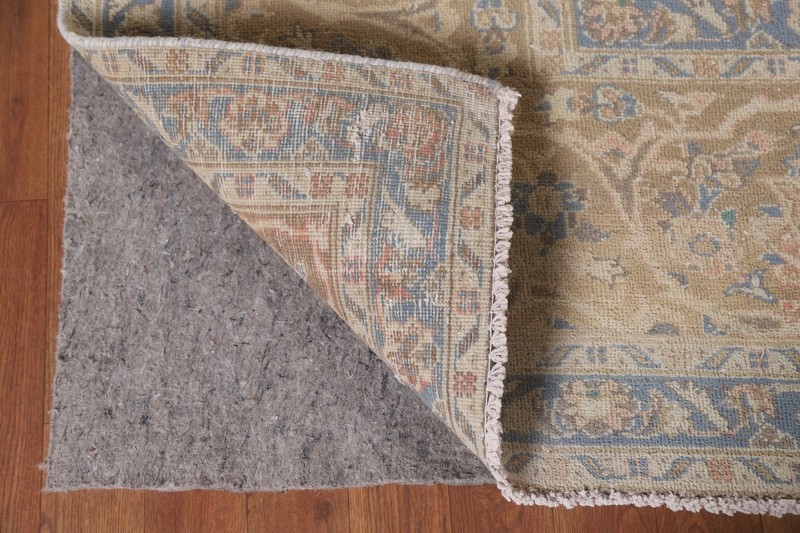 Pink Floral Traditional Semi-antique Living Room Rug 10x13 Handmade Wool Carpet gallery