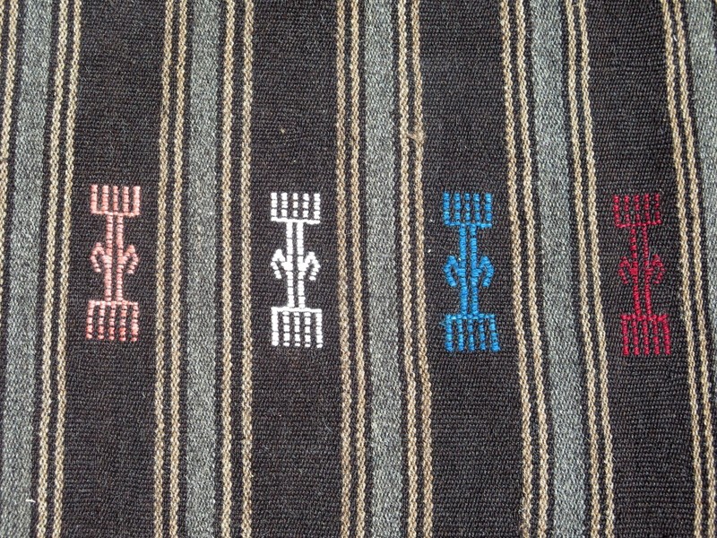 Anatolia Kilim Rug, Natural Wool Rug, Ethnic Rug, Handmade Kelim, Carpet 81x118" gallery