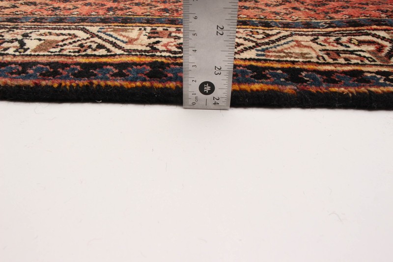 3'4" x 11'6" Vintage Hand-knotted Runner Rug Traditional Oriental Wool Carpet gallery