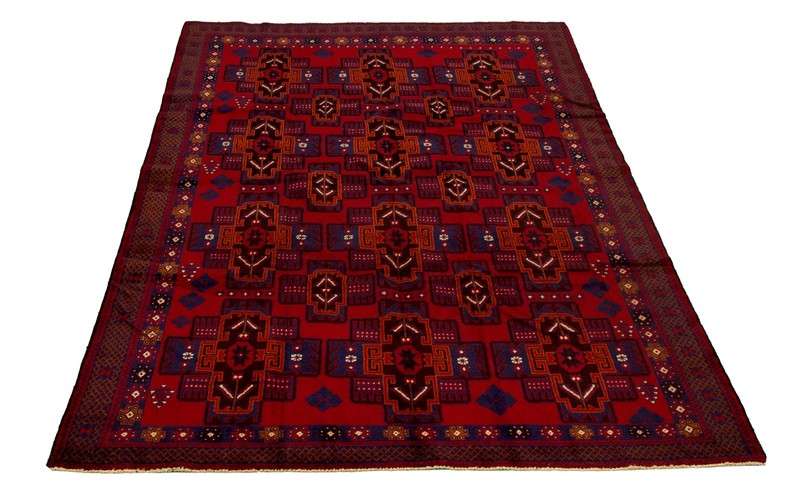 Vintage Traditional Hand-Knotted Area Rug 6'4" x 9'9" Oriental Wool Carpet gallery