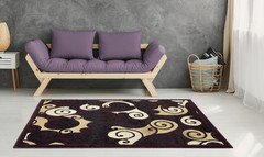 MAJESTIC RUG 3*5 : AP16E BLACK / BERBER