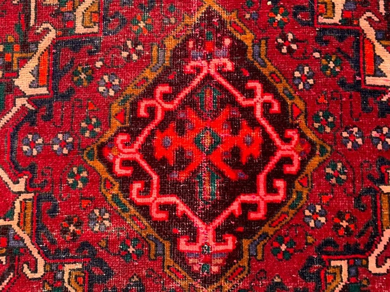 Vintage Anatolian Runner: Hand Knotted Wool Hallway Rug 4x13 ft gallery