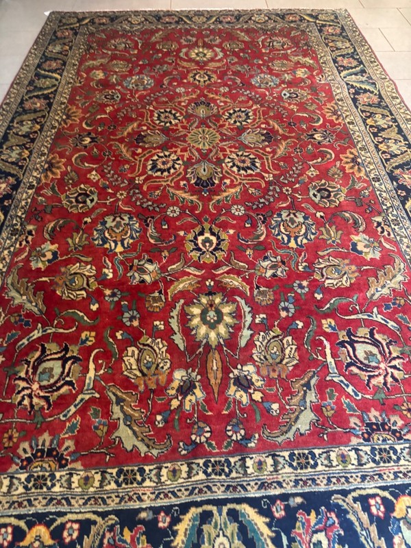 SIMI ANTIQUE. HAND MADE. 10X6. EXCELLENT CONDITION. FULL PILE. gallery