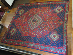 Bulgarian Pirot / Chiprovski kilim. size: 12’2″ by 10’6″. Late 19th century.
