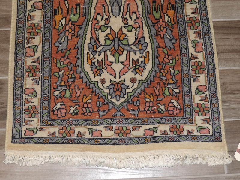 2x3ft. Handmade Kashmiri Wool Rug gallery