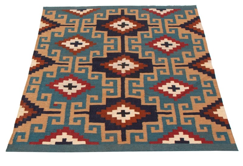 Vintage 4'9" x 6'4" Traditional Wool Hand Woven Oriental Area Rug gallery
