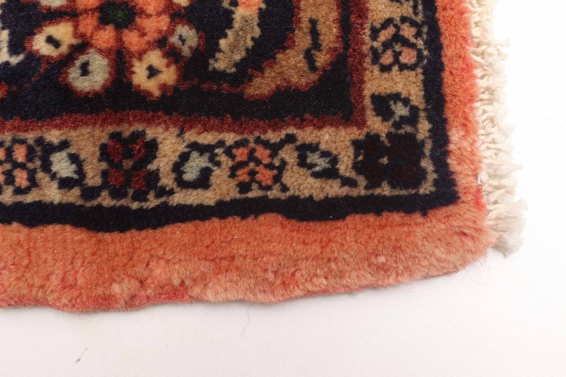 Vintage Traditional Hand-Knotted Area Rug 3'3" x 5'5" Oriental Wool Carpet gallery