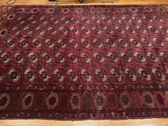 Exquisite Antique Tekke Bokhara Oriental Rug 11 Feet 7 Inches By 7 Ft 4 Inches