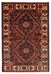 Traditional Vintage Hand-Knotted Area Rug 4’5″ x 6’4″ Oriental Wool Carpet