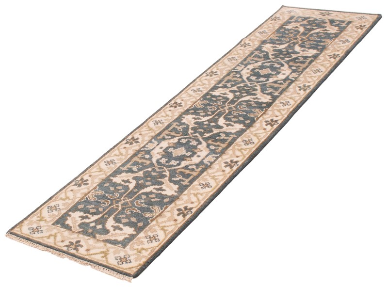 2'7" x 9'8" Vintage Hand-knotted Runner Rug Traditional Oriental Wool Carpet gallery