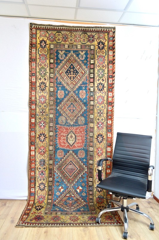 WONDERFUL 1870’S ANTIQUE CAUCASIAN TALISH RUG ***WWS*** Kazak Shirvan gallery