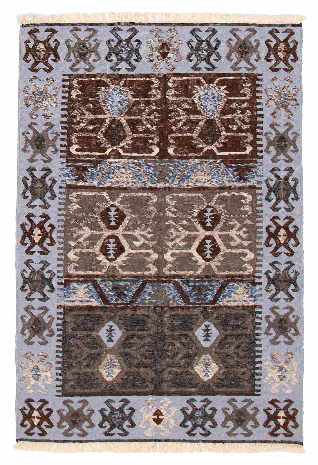 Vintage 5'1" x 7'10" Traditional Wool Hand Woven Oriental Area Rug gallery