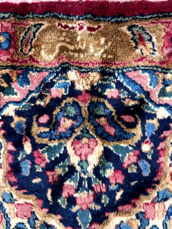 8’ by 12’ FINE DECORATIVE SIGNED HANDMADE PERRSIAN RUG CARPET ca1920, gallery