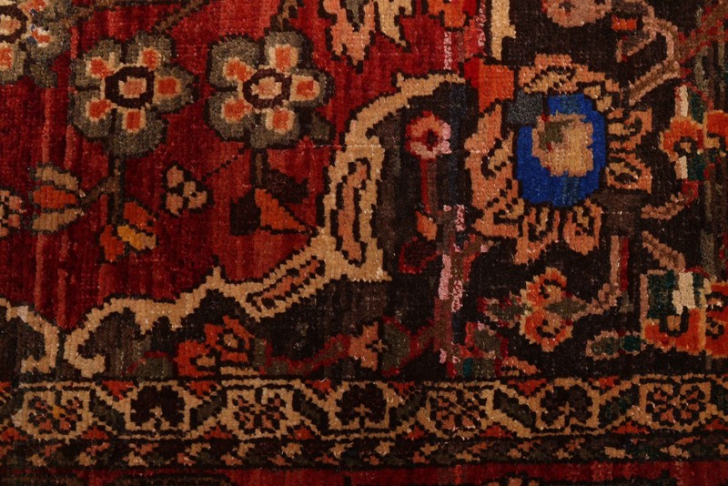 Vintage Traditional Hand-Knotted Area Rug 4'9" x 6'11" Oriental Wool Carpet gallery