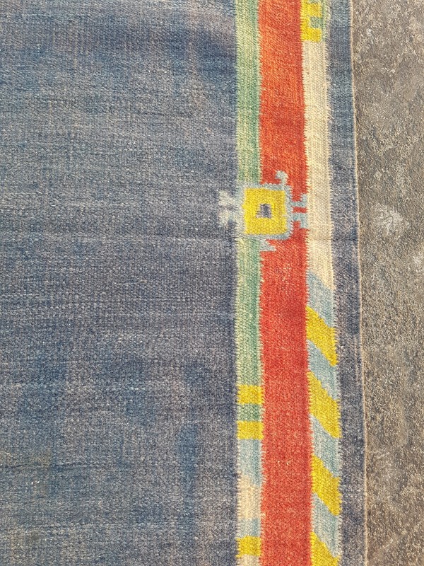 Vintage Traditional Handmade Beautiful Scandinavian Floor Rug Carpet 166x95 cm gallery
