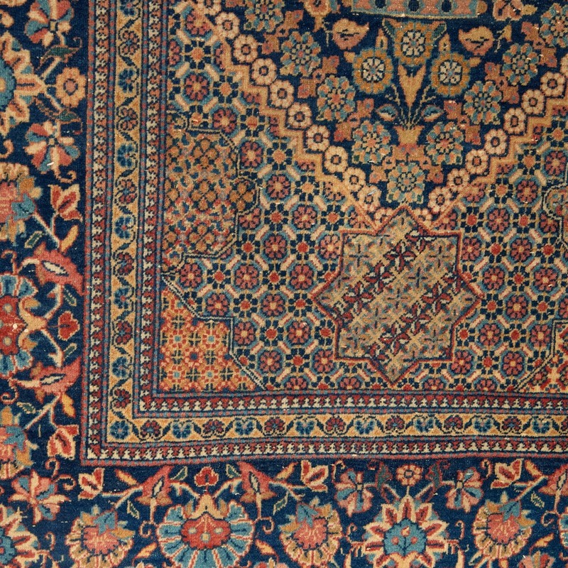 EXCEPTIONAL ANTIQUE GENUINE MIDDLE EASTERN DABIR RUG SIGNED DABIR ALSANAYE gallery