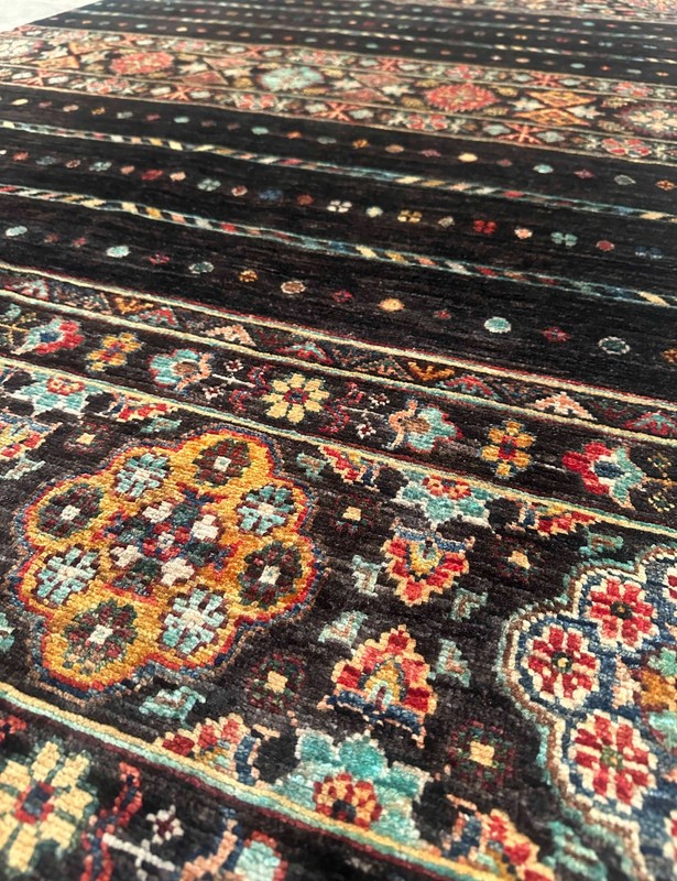 Handmade Tribal Khorjin Rug – New Zealand Wool – 4'0 x 6'10 Ft gallery