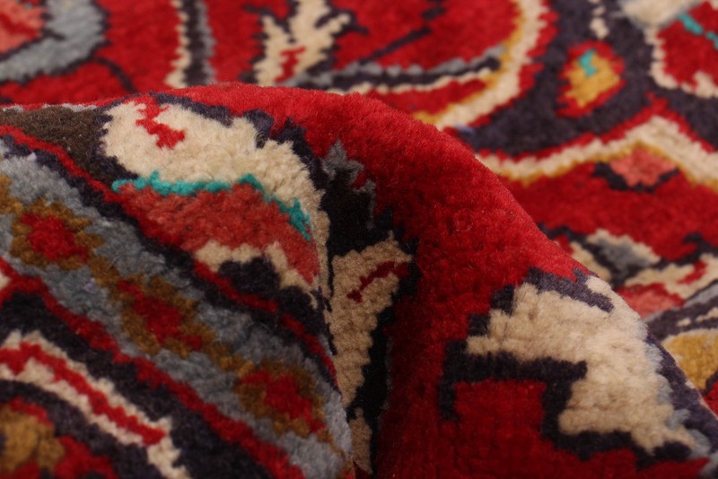3'6" x 10'4" Vintage Hand-knotted Runner Rug Traditional Oriental Wool Carpet gallery