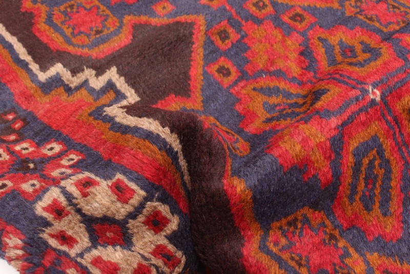 Vintage 3'6" x 6'4" Traditional Hand Knotted Vegetable Dye Wool Area Rug gallery