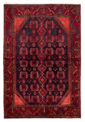 Vintage Hand-Knotted Area Rug 4’5″ x 6’7″ Traditional Oriental Wool Carpet