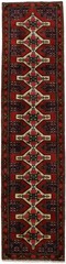 3’1 x 12’10 ft Red Runner Rug Floral Vintage Carpet Hallway Kitchen Decor