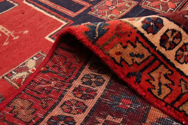 Traditional Vintage Hand-Knotted Area Rug 4'6" x 9'3" Oriental Wool Carpet gallery