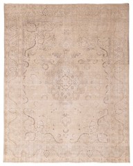 Vintage 9’9″ x 12’6″ Traditional Hand Knotted Vegetable Dye Wool Area Rug