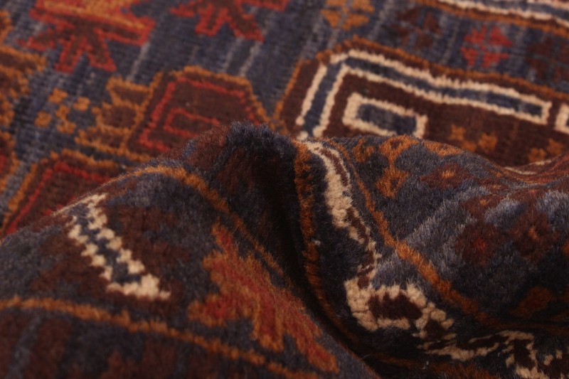 Traditional Vintage Hand-Knotted Oriental Carpet 3'7" x 6'7" Wool Area Rug gallery