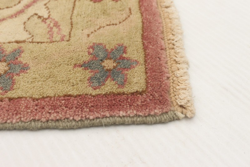 Vintage Hand-Knotted Area Rug 8'2" x 10'3" Traditional Oriental Wool Carpet gallery